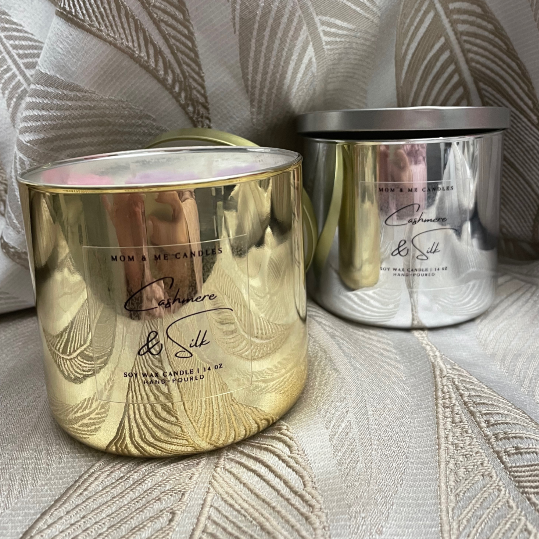 Candle Gold & Silver